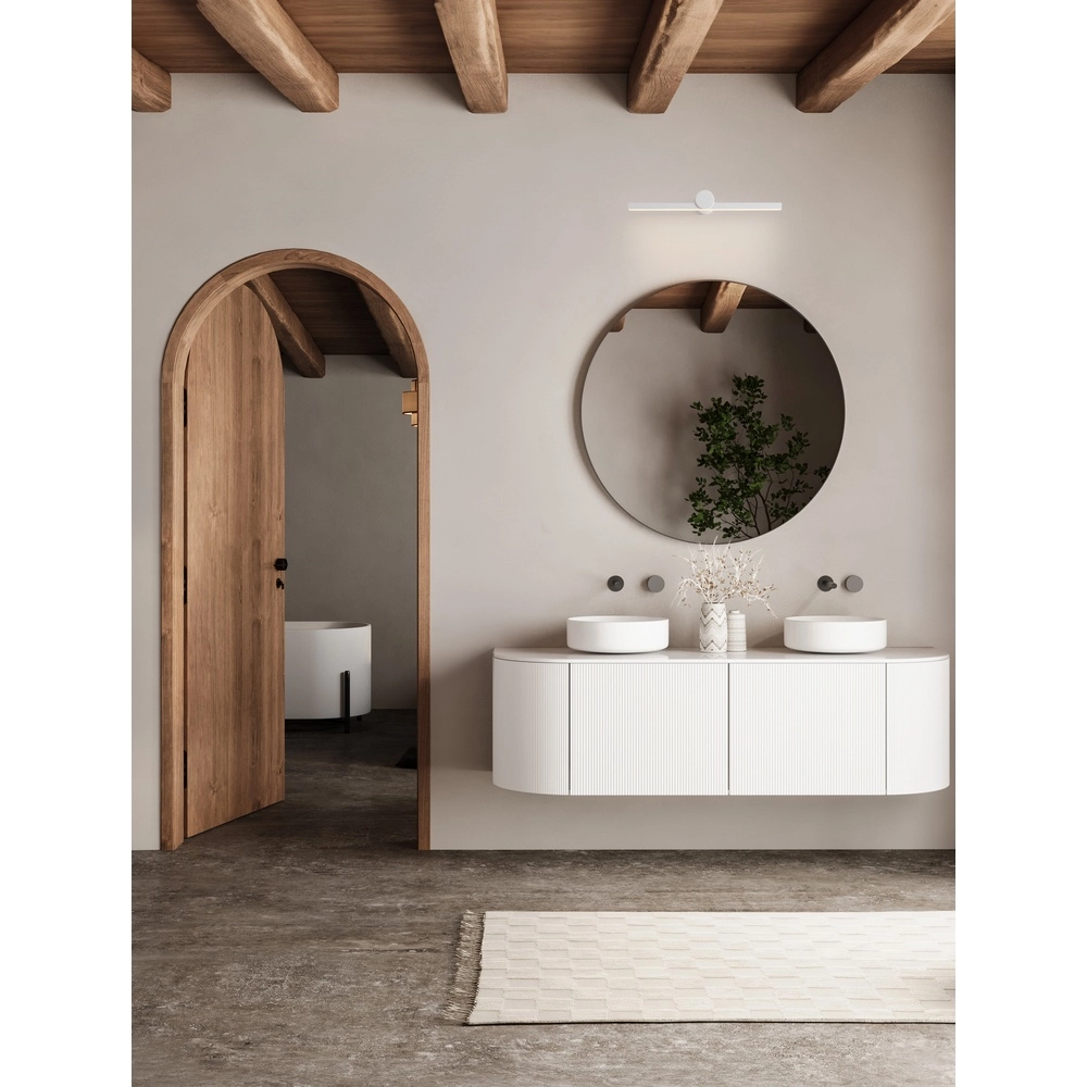 Applique murale design Breggo blanc 61cm Lyora 5212017447395