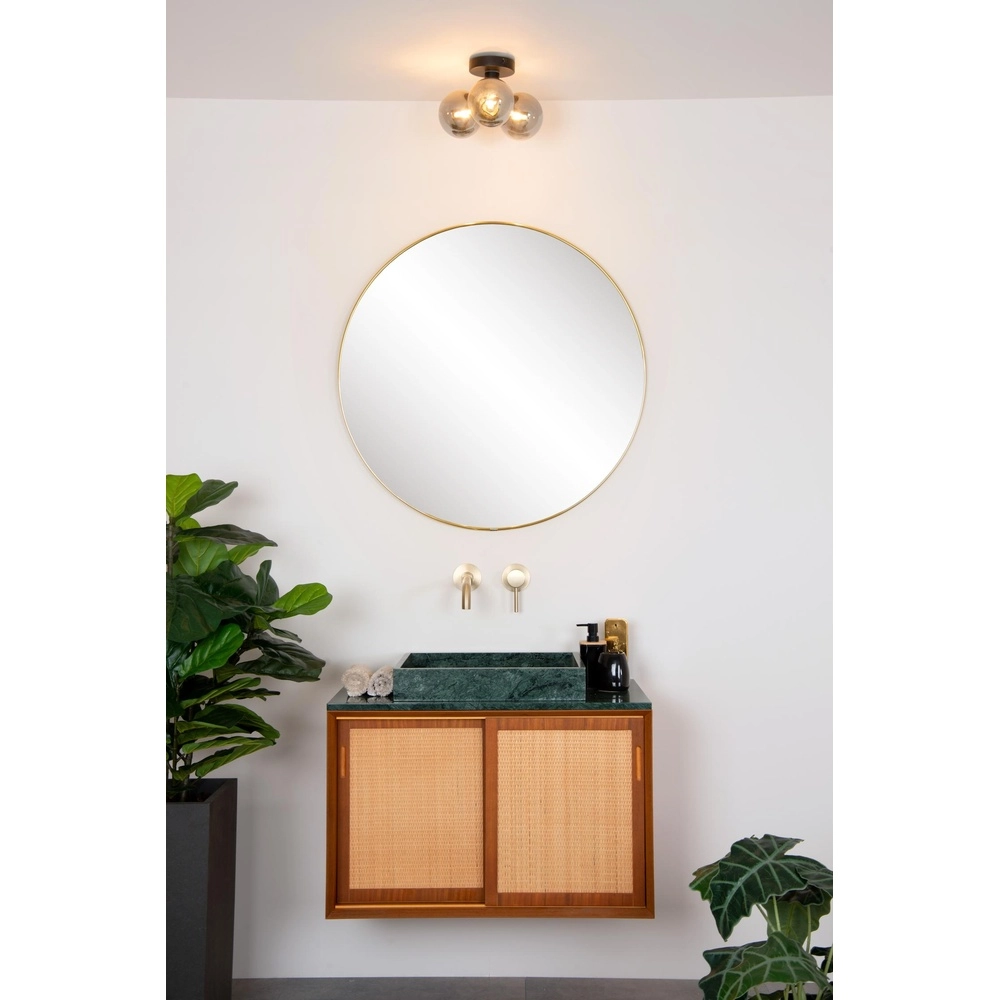 Lampe de plafond Trudy 3 lumières noires Lucide 5411212741028