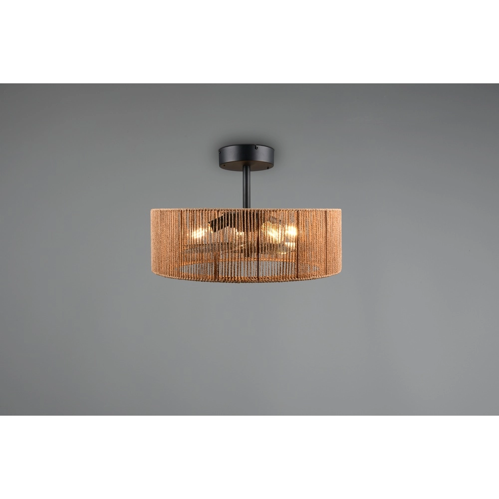 Ventilateur de rotin Smillum Ø 61cm Trio 4017807688139