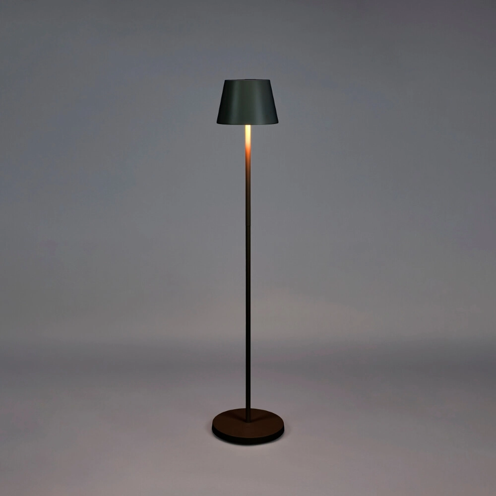 Lampadaire rechargeable Pomezia Medium noir KonstSmide 7318307841756