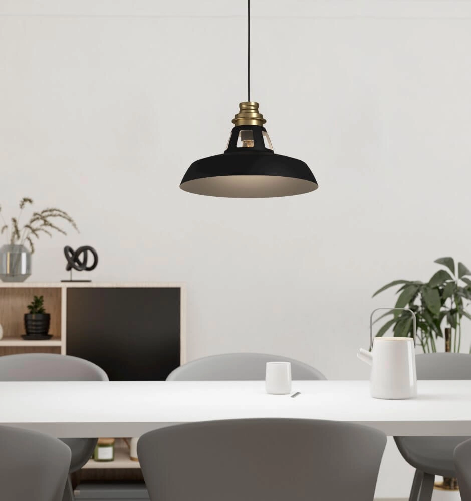 Lampe suspendue rurale Espinardo Ø 38 cm Stars of Light 9008606243358