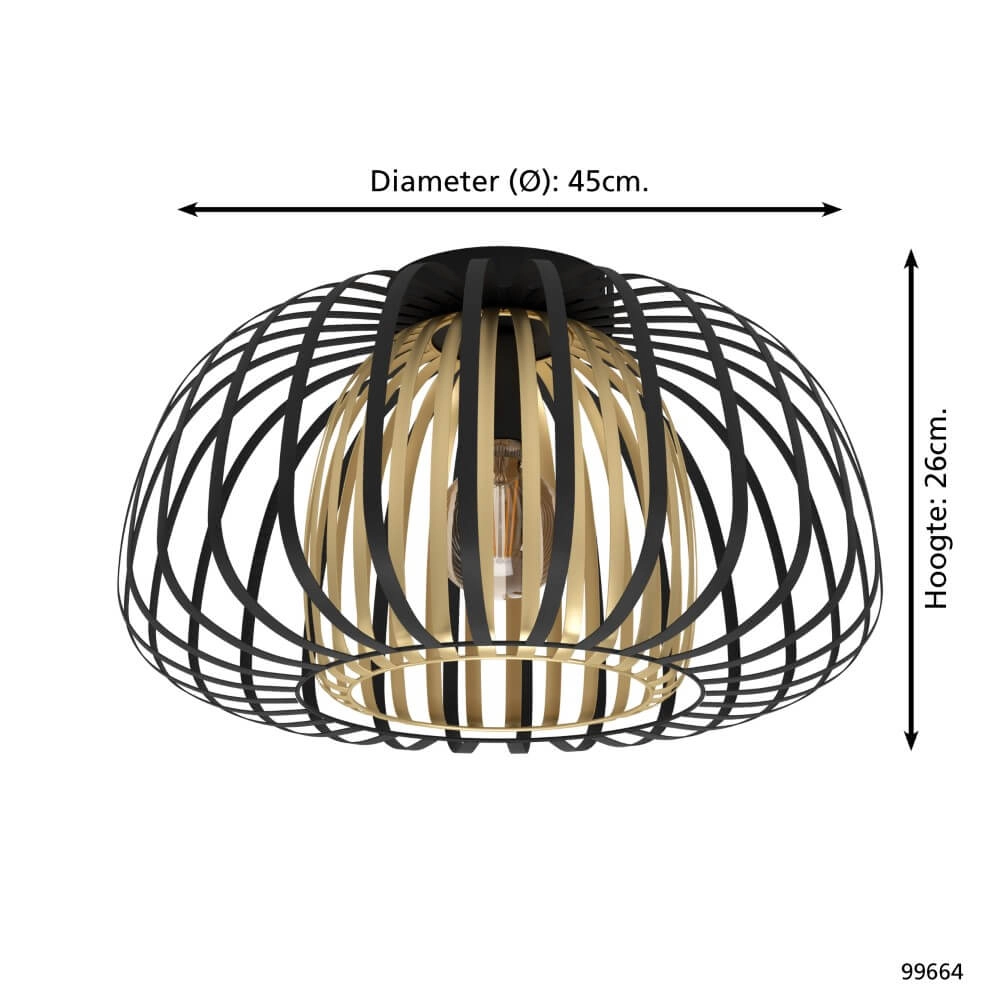 Plafonnier Encinitos Ø 45cm Eglo 9002759996642