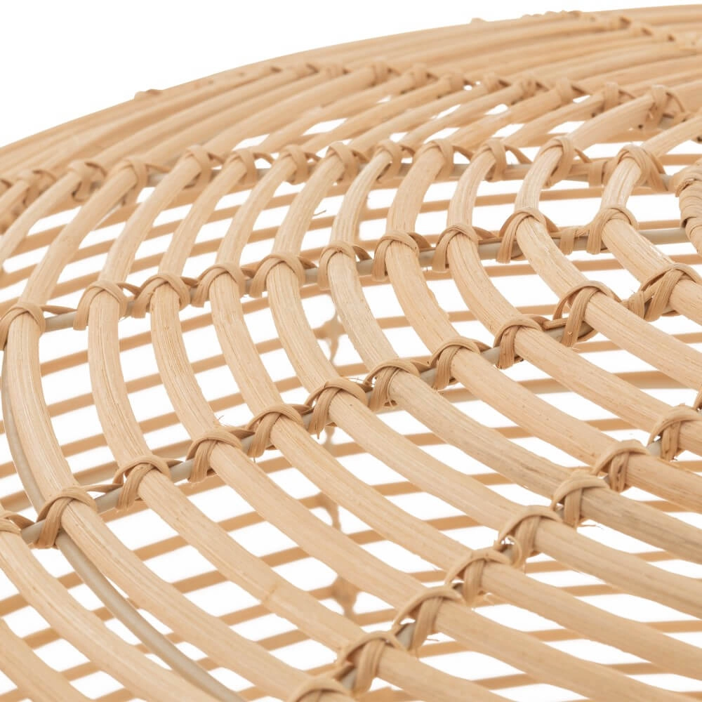 Suspension naturelle Rattan L Ø 70cm Lyora 5903139111553