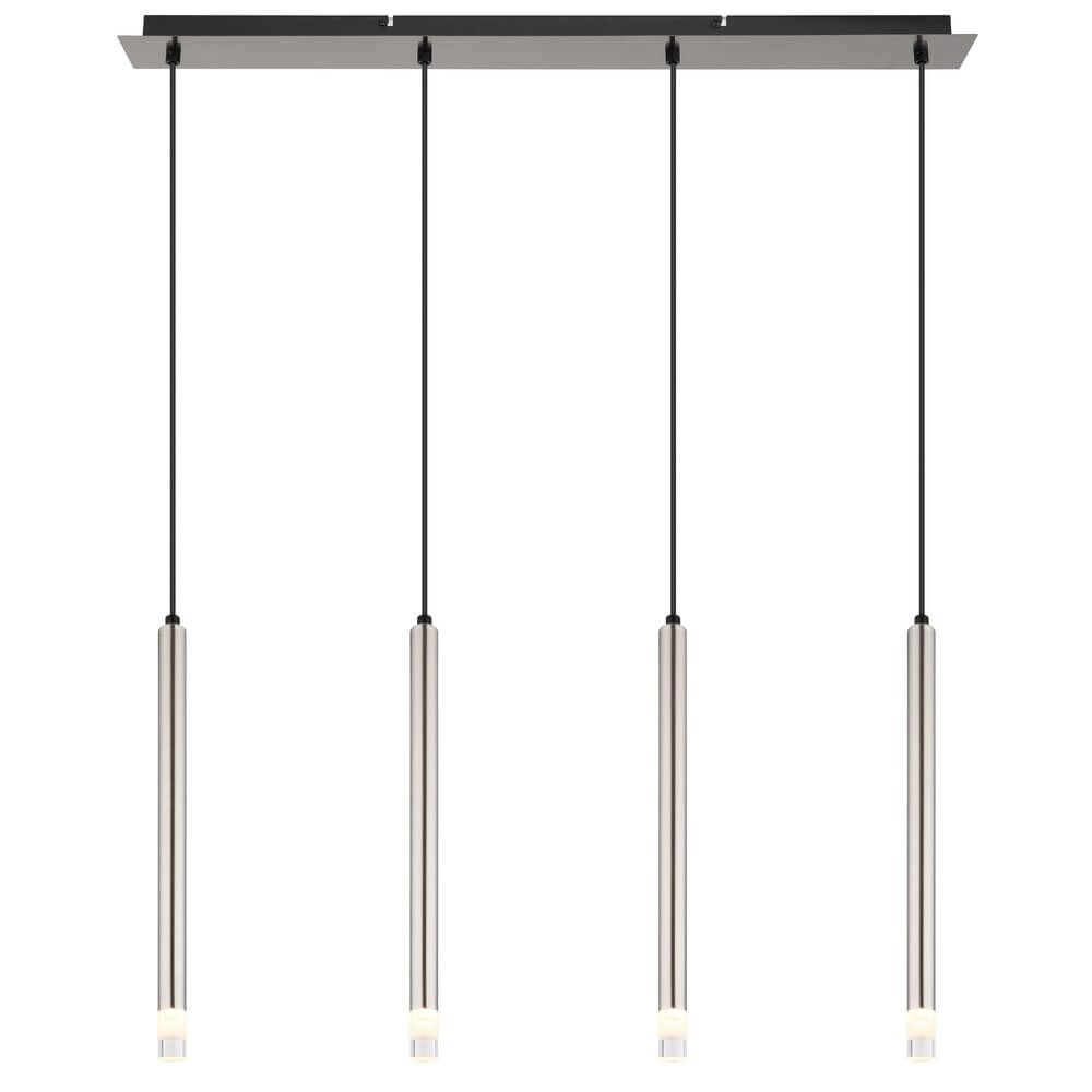 Suspension design Ryan Nickel 4 lumières Globo 9007371487042