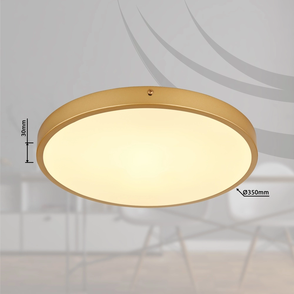 Éclairage de plafond Tibey design or Ø 35cm Globo 9007371454211