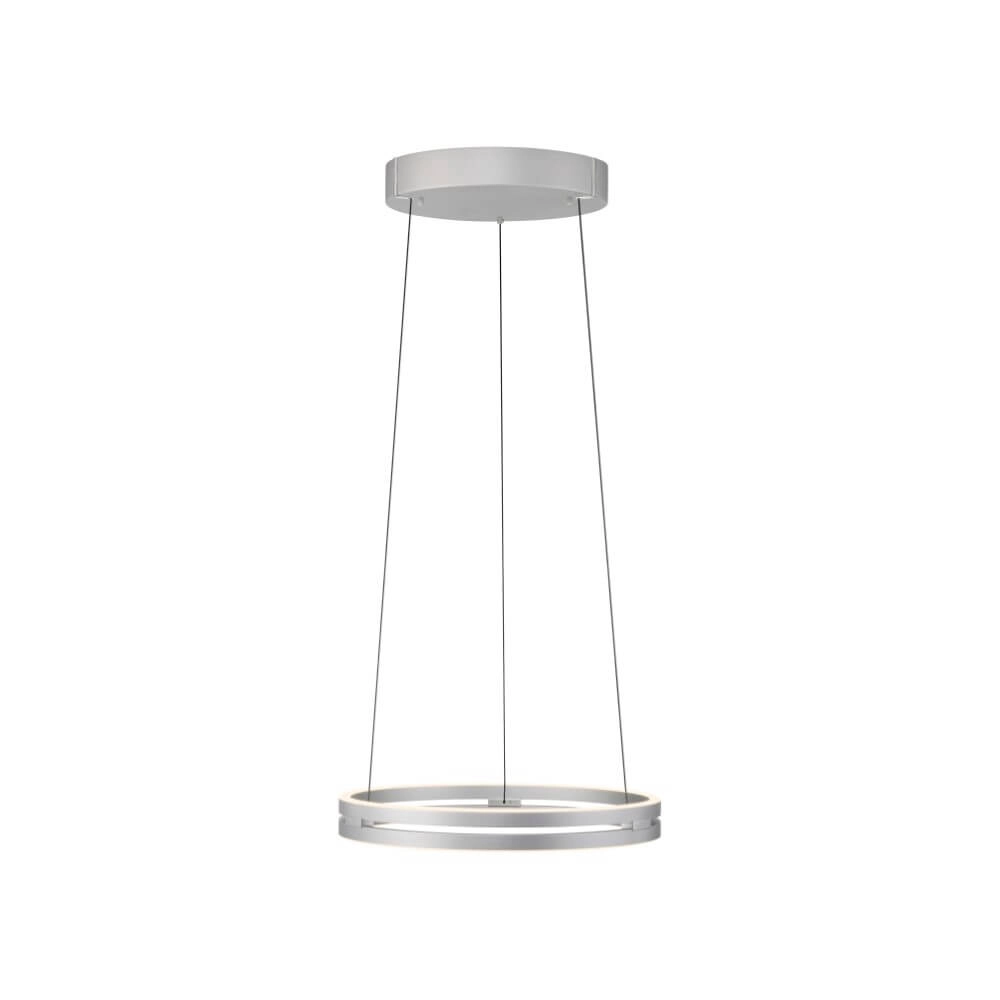 Lampe suspendue élégante Pure E-Loop aluminium Lampe suspendue élégante Pure E-Loop aluminium