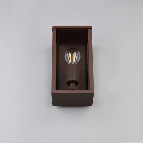 Lampe murale moderne Garonne S brun rouille Trio 4017807687378