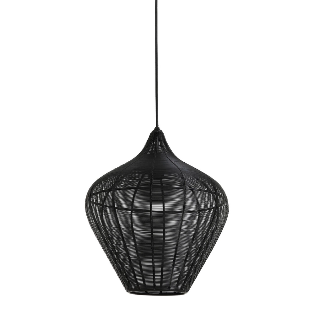 Lampe suspendue Alvaro noir Ø 36cm