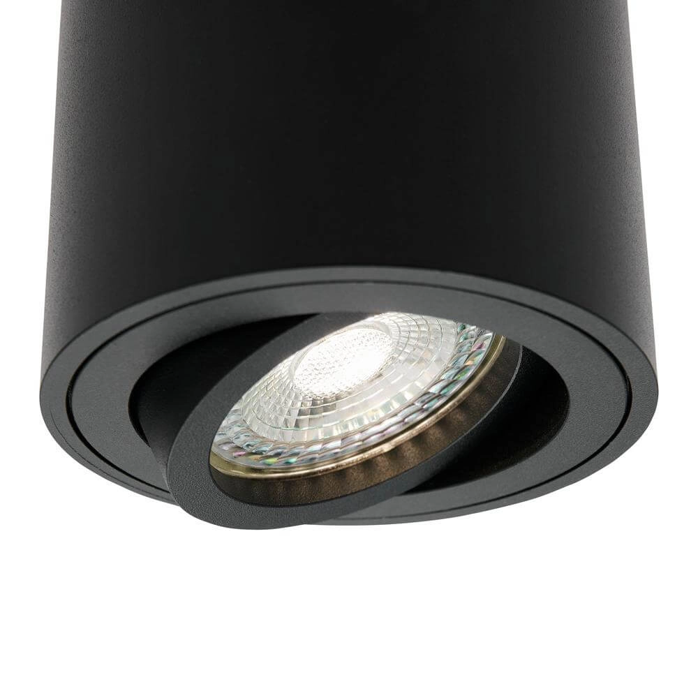 Spot monté en surface Sabonis noir Nordlux 5704924021824