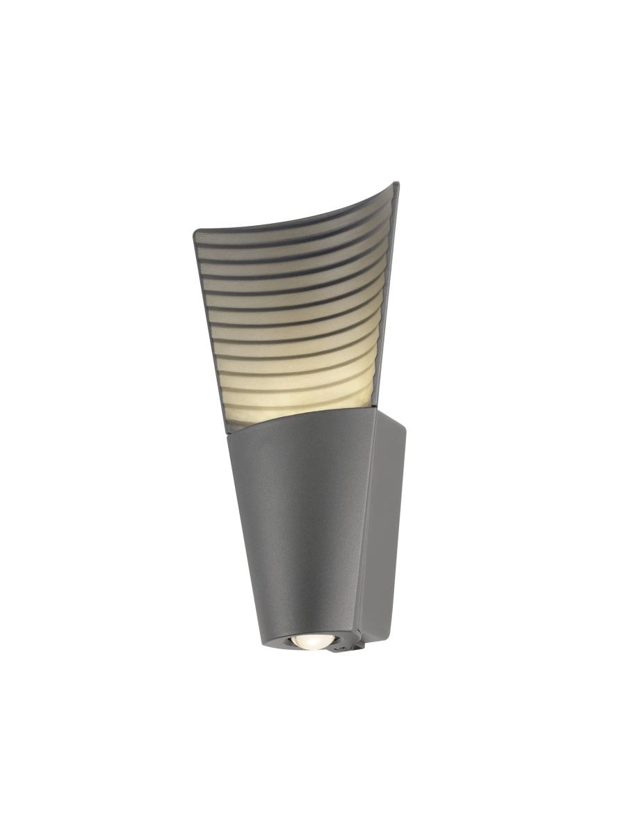 Lampe murale de conception Rasterlys anthracite