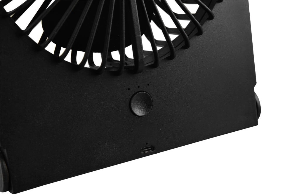 Ventilateur de table Breezy noir Trio 4017807564471