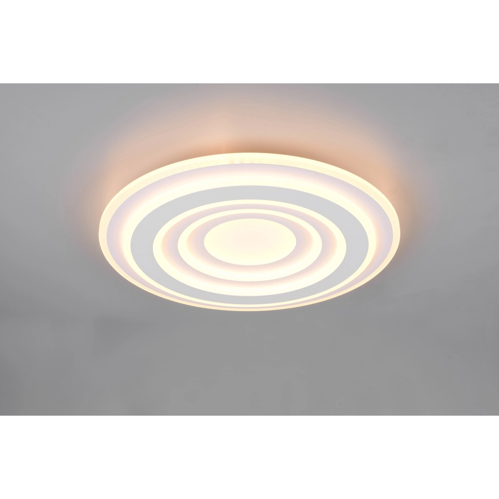 Plafonnier moderne Costa blanc Ø 48cm Trio 4017807653557