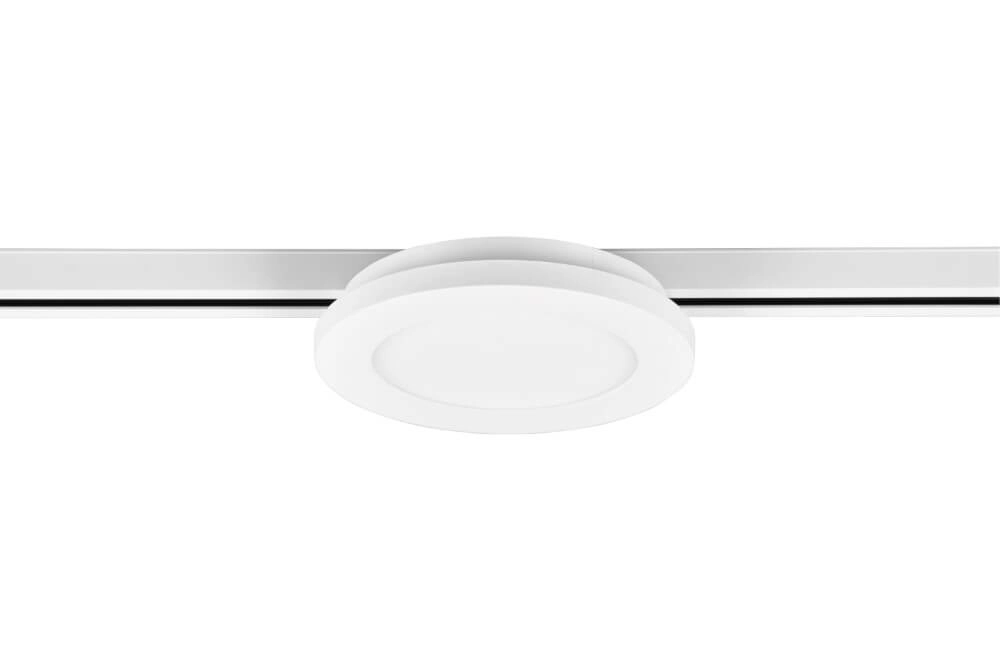 Lampe sur rail Camillus Biphasé 17cm - 3000K blanc Lampe sur rail Camillus Biphasé 17cm - 3000K blanc