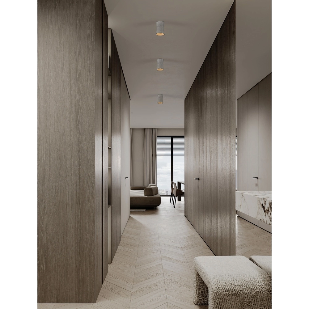 Plafonnier Pelia gris Lyora 5212017468963