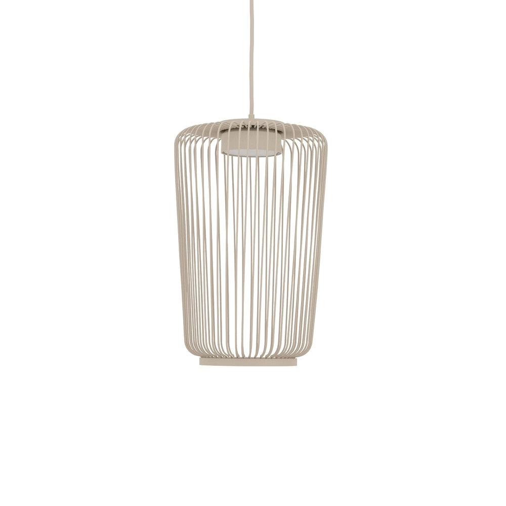 Lampe cage Kenai brun sable Ø 20cm Lyora 5903139122221