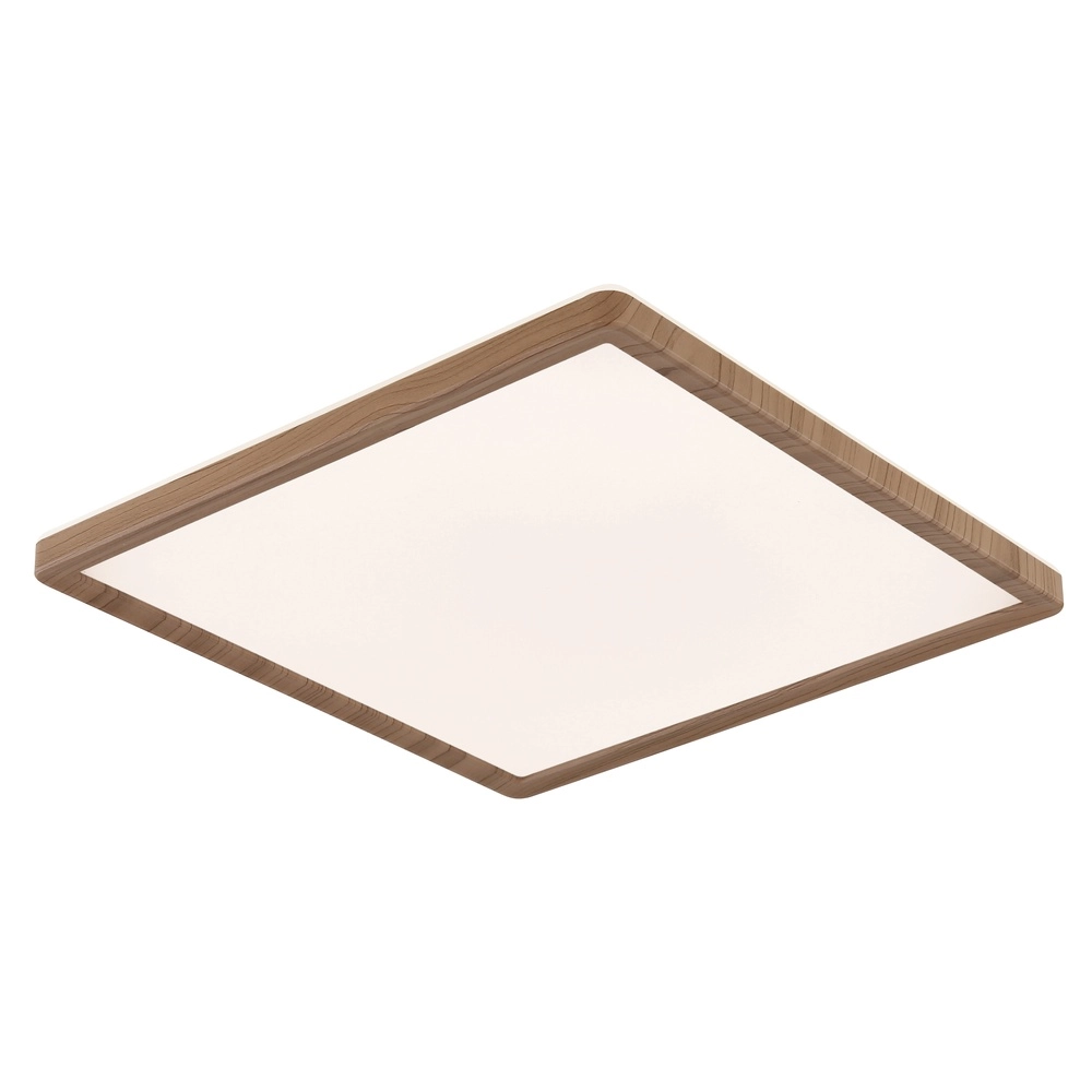 Éclairage de plafond Sapana bois carré 29,4 cm Globo 9007371448432