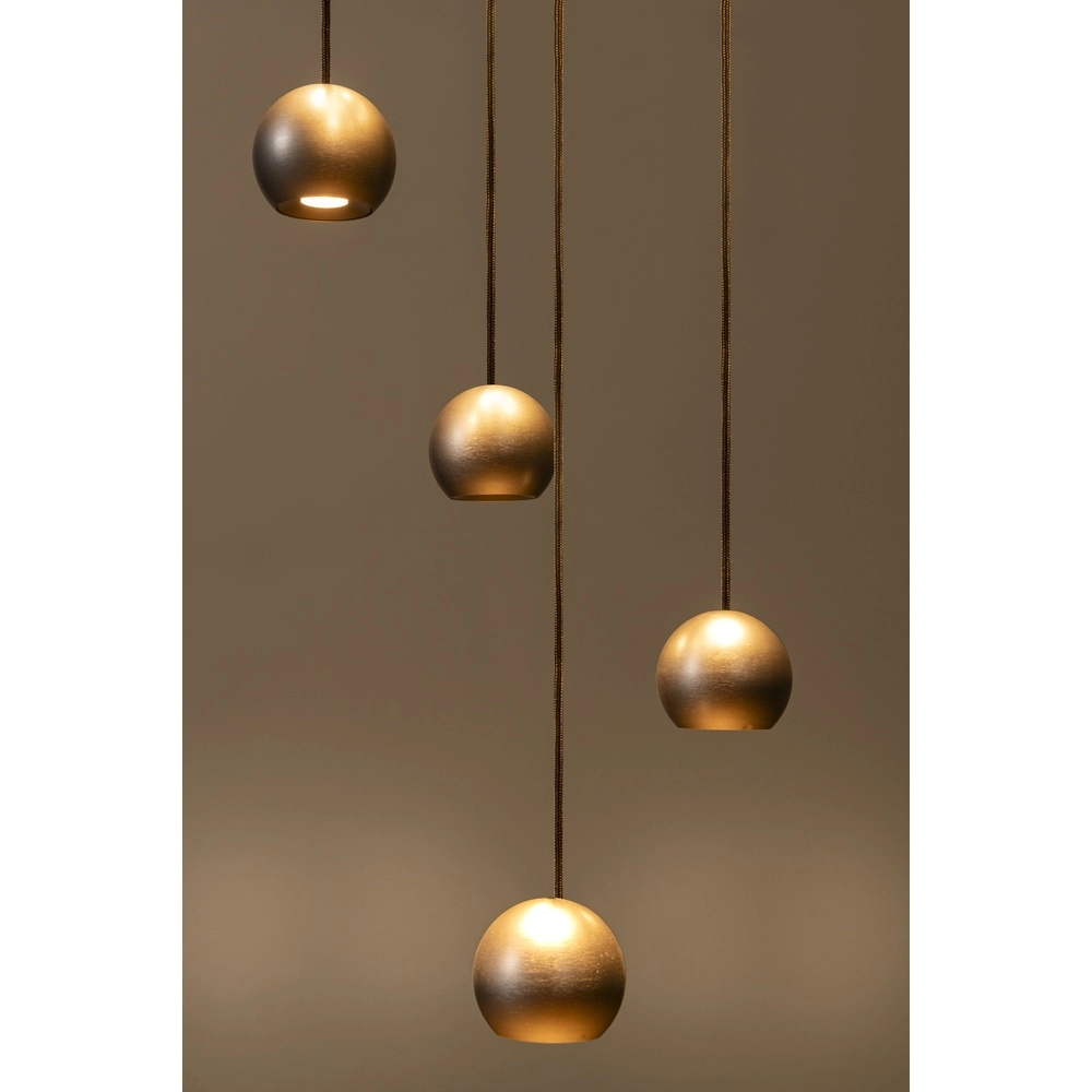 Lampe pendante Vide Design Montana 16 café clair Premium by Lucide 5411212680174
