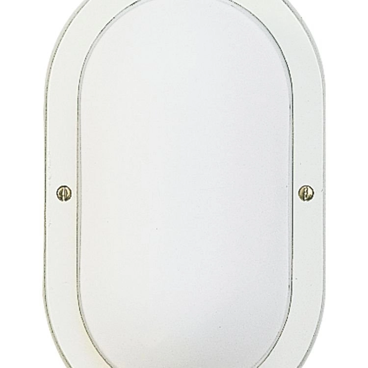 Lampe de porche Ovalla blanc Albert 4007235860375