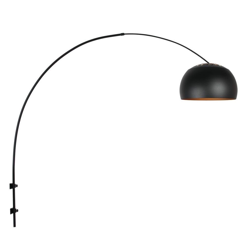 Lampe murale noire Globe Black