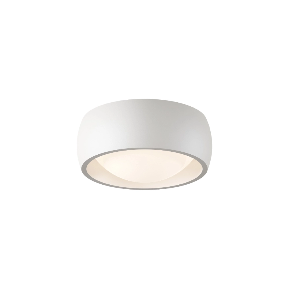 Lampe de plafond élégante Montana Ø15cm - Blanc Artdelight 8720701103924