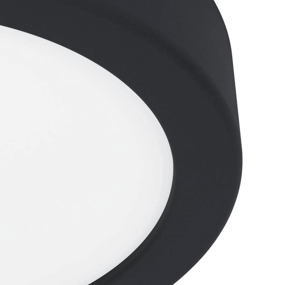 Plafonnier noir Fueva 5 Ø 16 cm Eglo 9008606244812