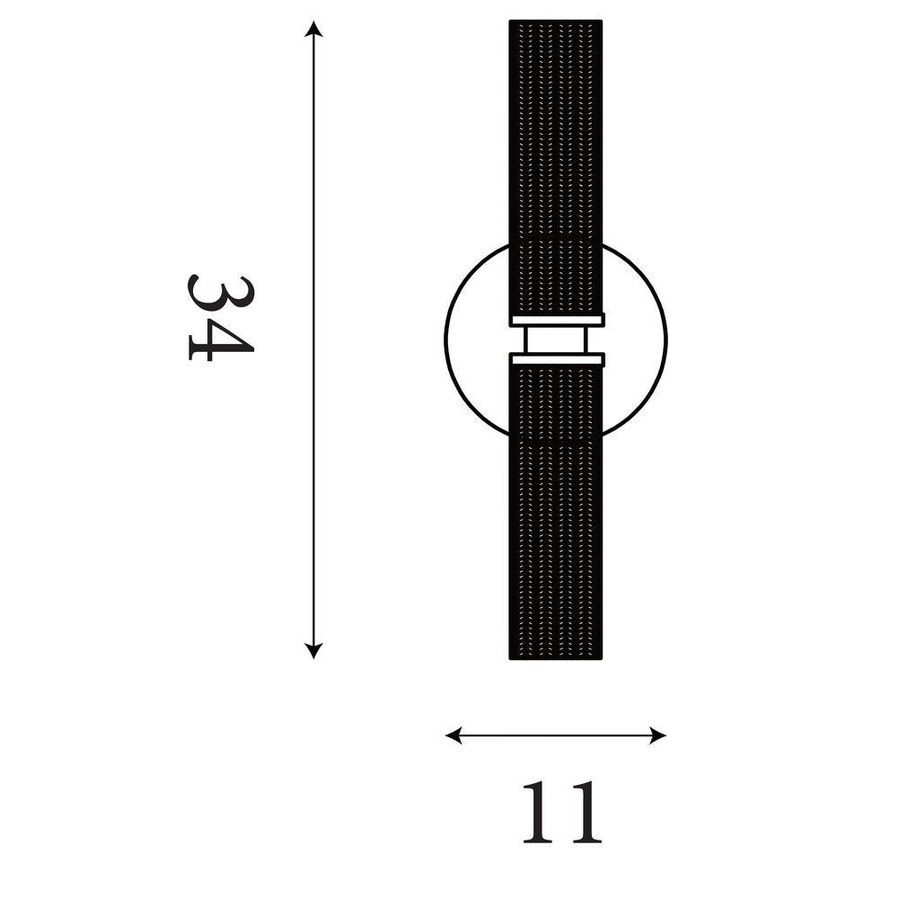 Applique murale classique Aberdeen double Searchlight 5053423300726