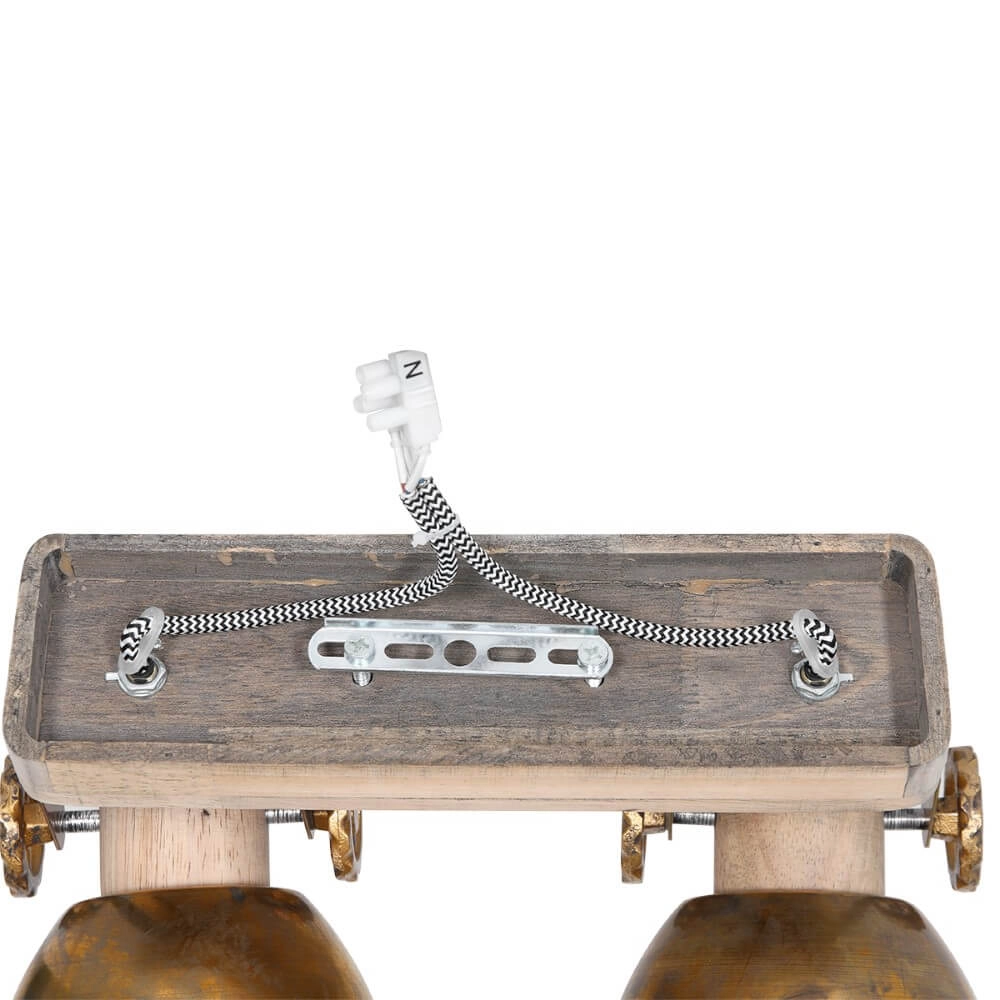 Spot double en saillie Gearwood industriel Steinhauer 8712746135039