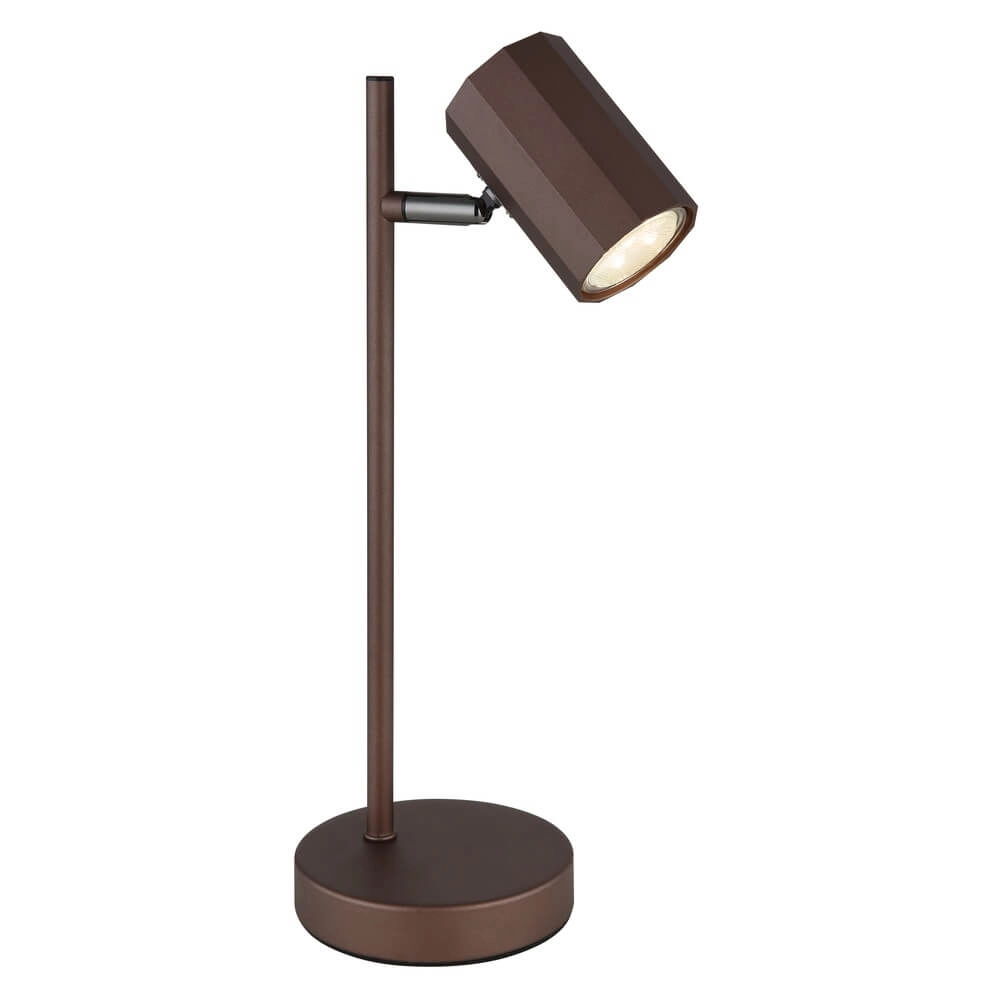 Lampe de table en bronze James cheville
