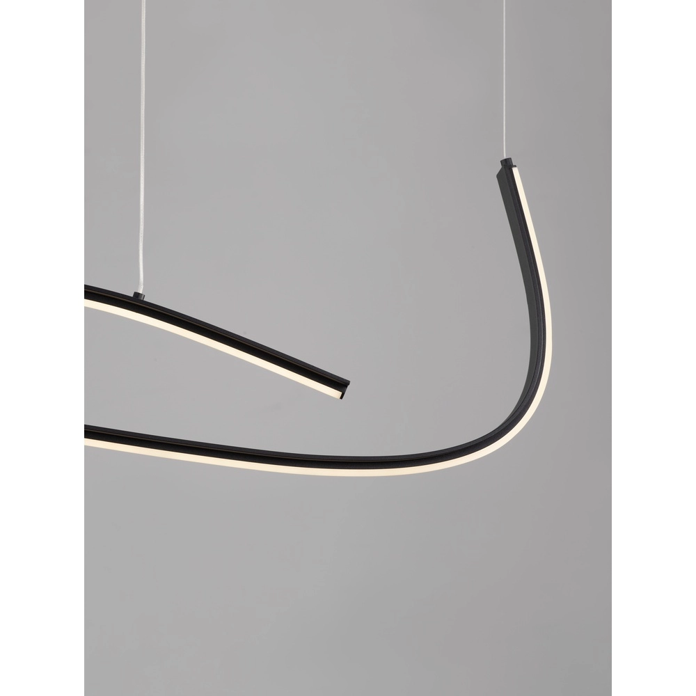 Suspension Brio avec boucle noire Lyora 5212017479846