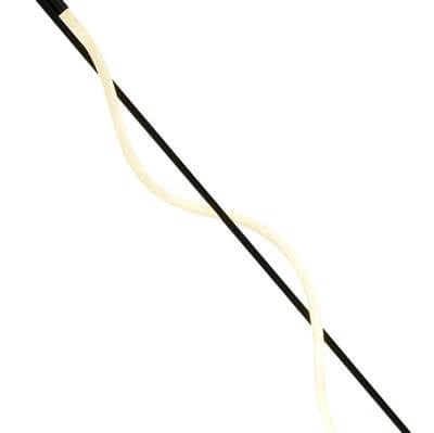 Lampadaire Serpent 141 cm noir Searchlight 5053423190204