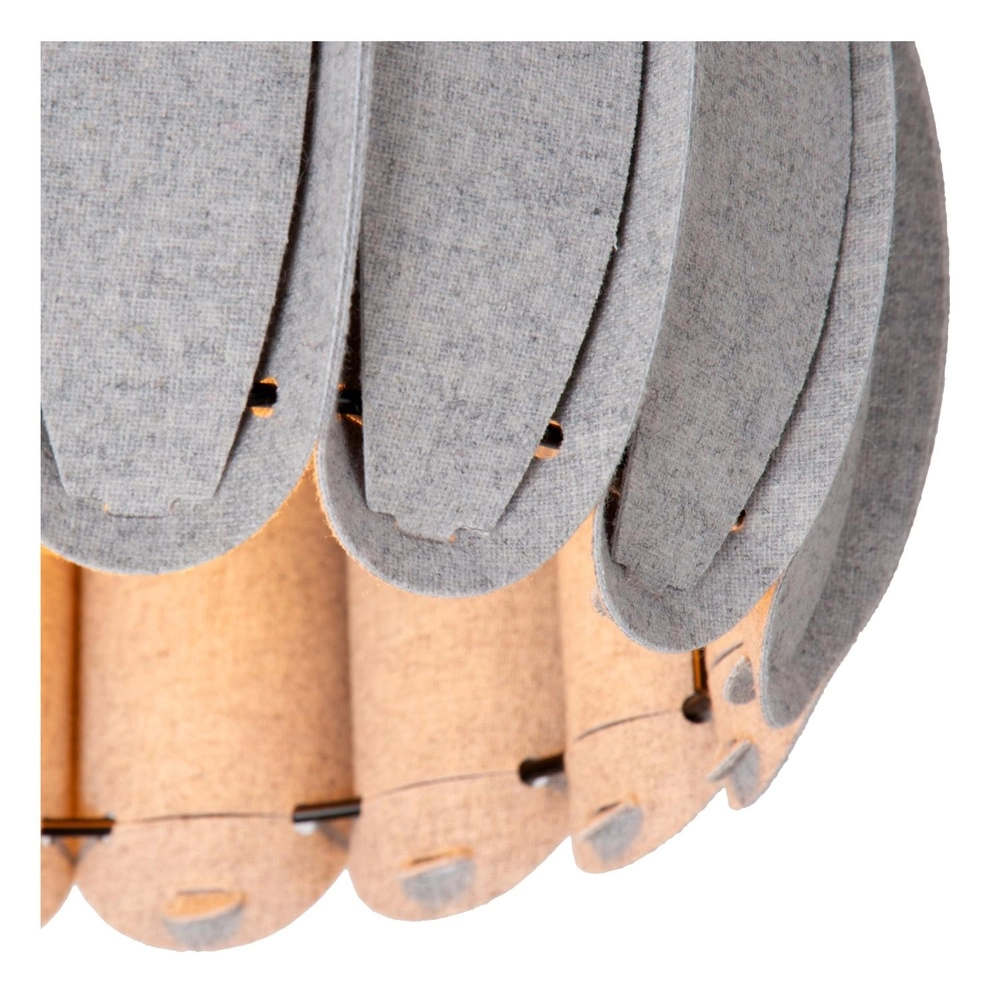 Lampe de plafond Spencer Ø 30 cm de gris Lucide 5411212343659