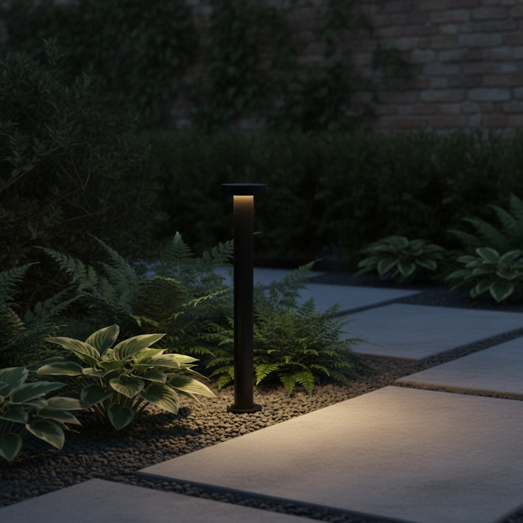 Lampe de jardin de Desing Gong noir 60cm - 2700K