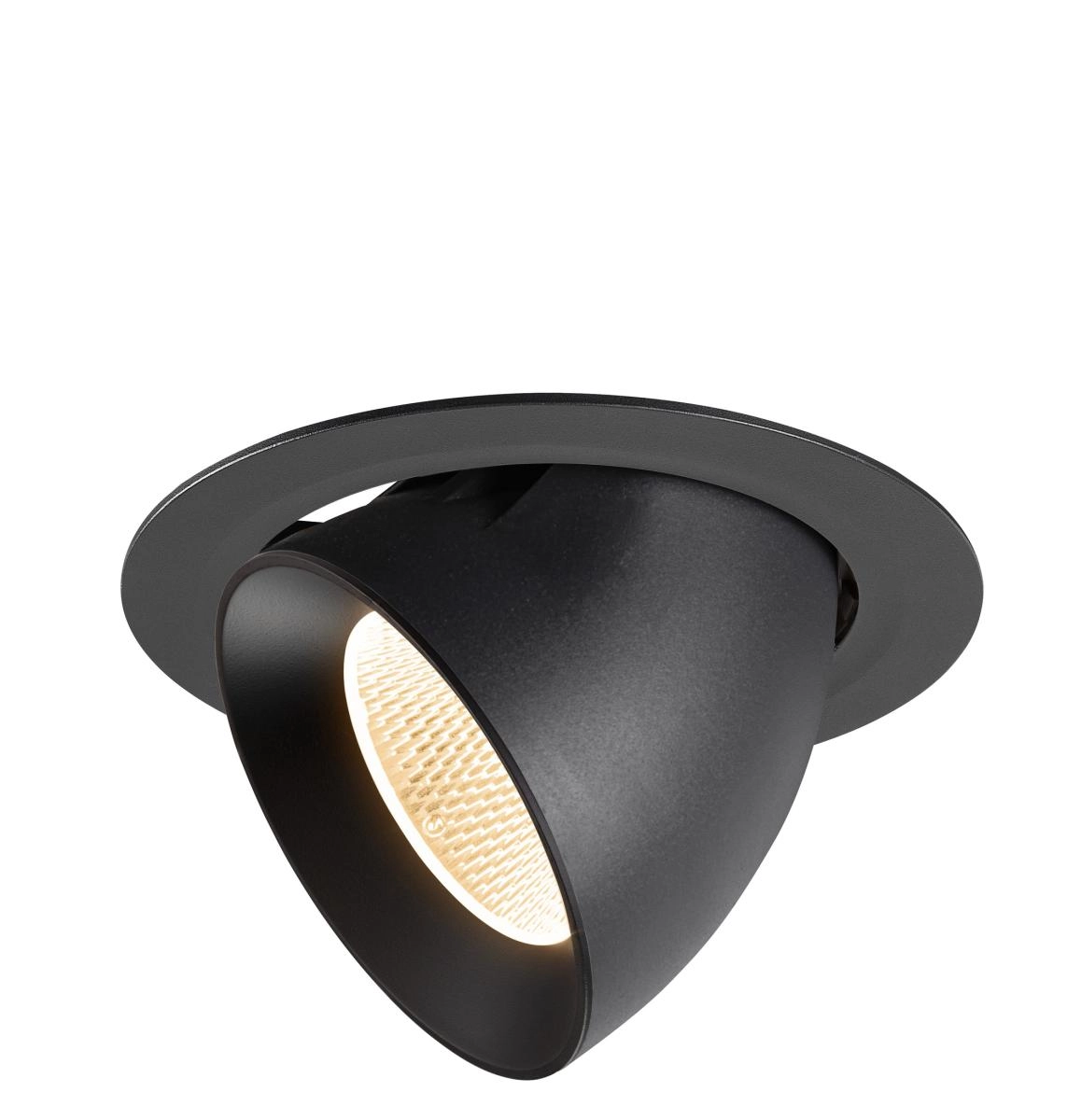 Spot encastré Numinos Gimble XL noir 2700K - 20 deg