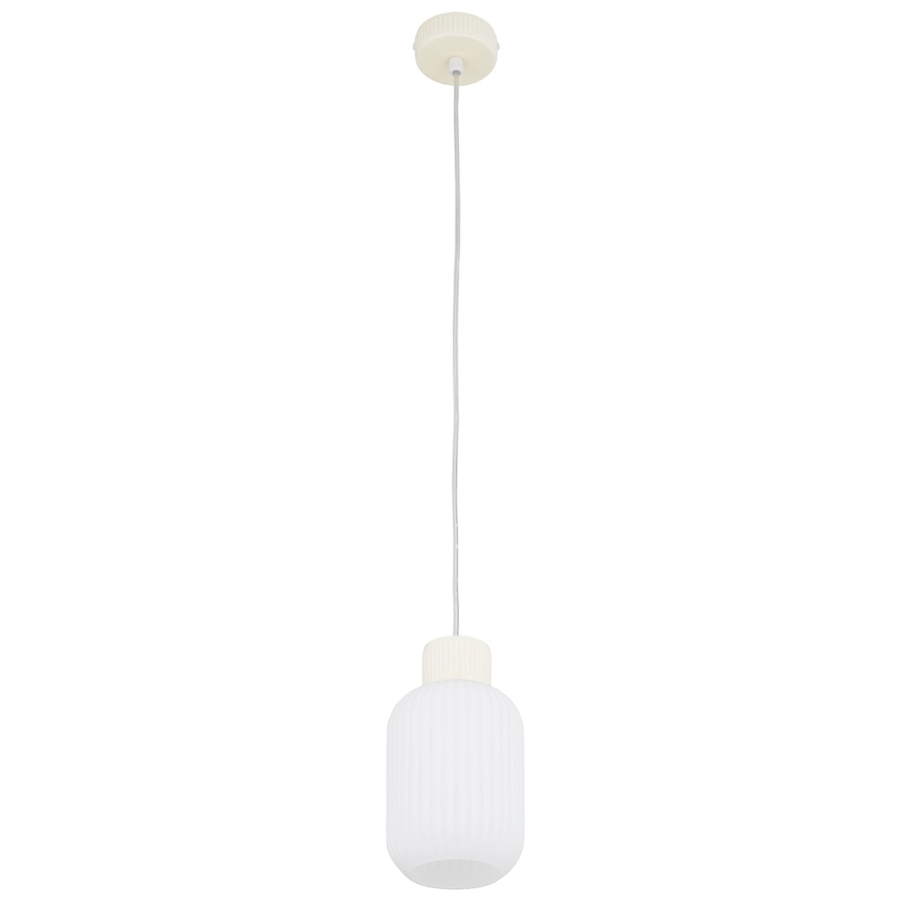 Lampe suspendue Aurora brun sable Ø 14cm