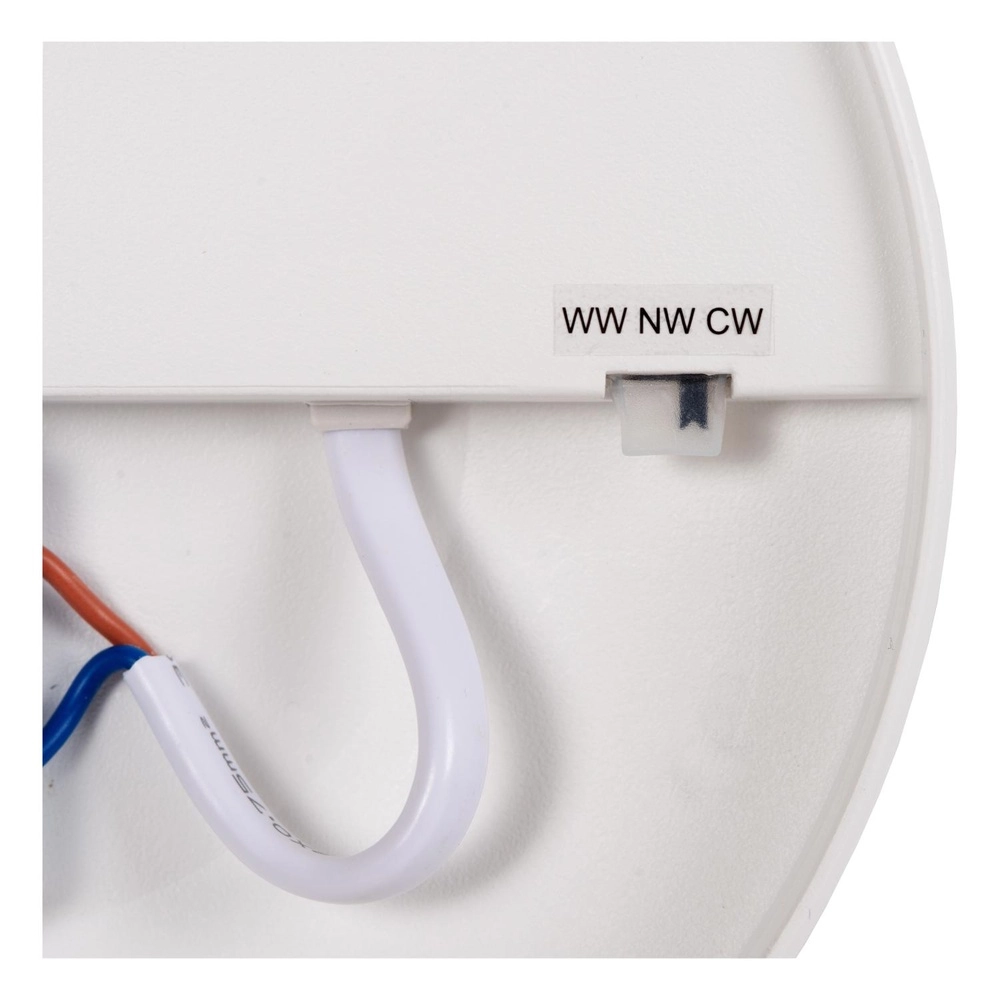 Éclairage de plafond Olson Ø 29cm blanc - IP44 Lucide 5411212792235
