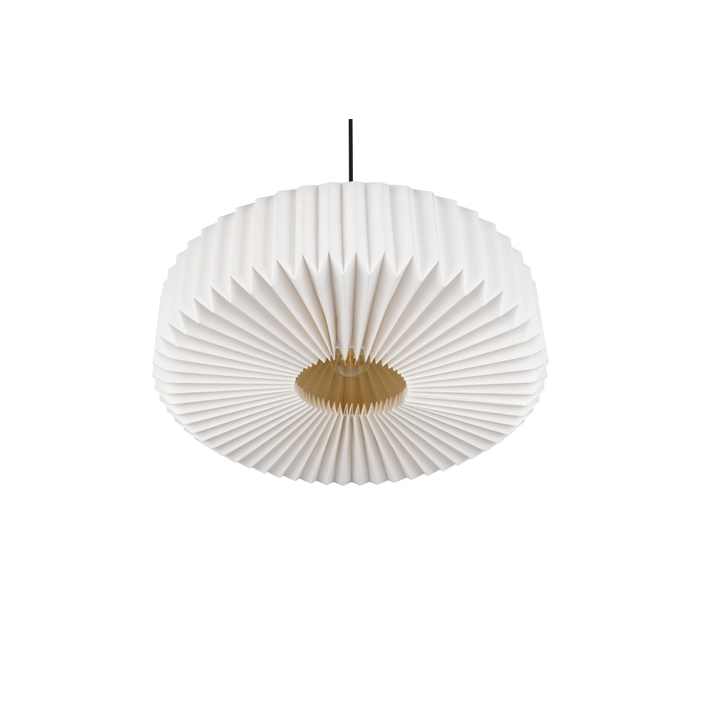 Lampe pendante moderne Lamora noir et blanc Trio 4017807702323