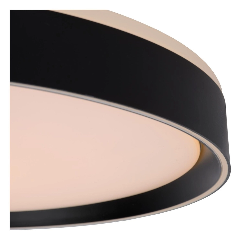 Éclairage de plafond Nuria Ø 50 cm noir Lucide 5411212791795