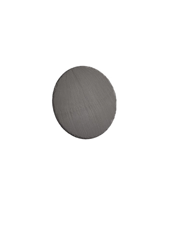 Applique en ardoise Raven Round 20cm gris ardoise Trio 4017807465921