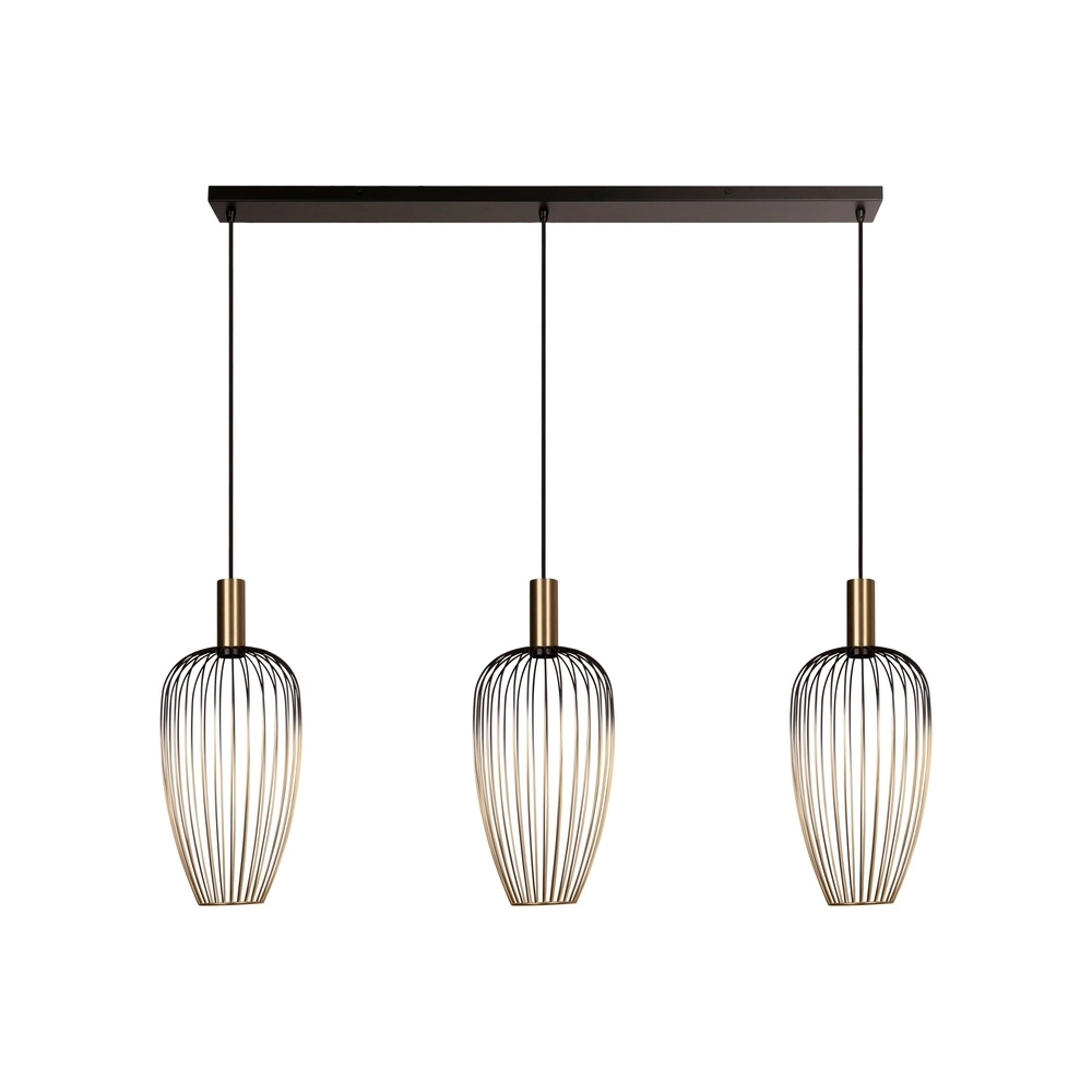 Lampe à fil à 3 lumières Aurelie Or Lucide Vibes 5411212212290