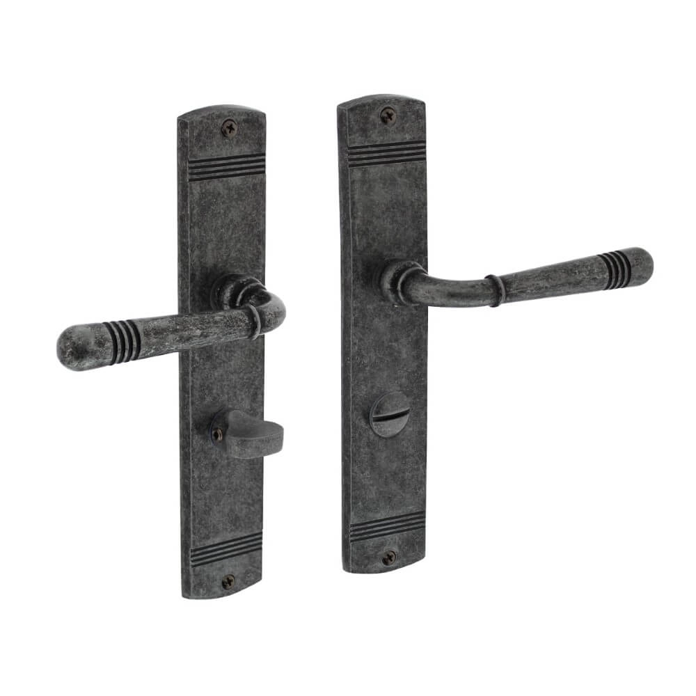 Poignée de porte classique Helena Fermeture WC 63/8 vieux gris