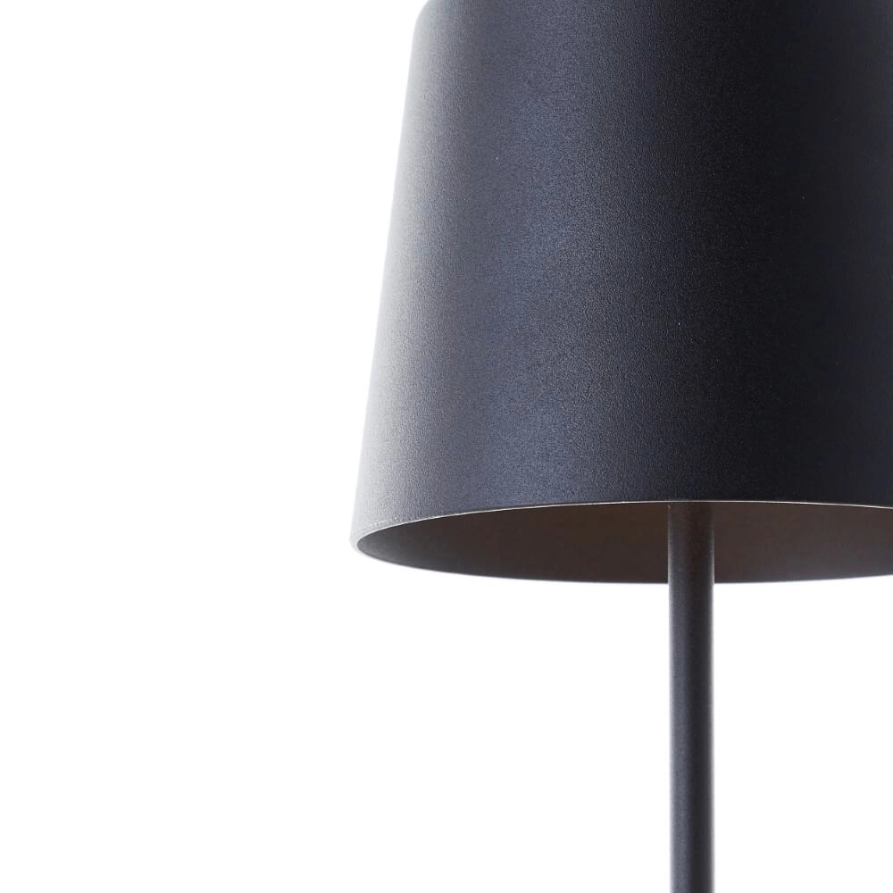 Lampe de table Kaami noir Brilliant 4004353428203