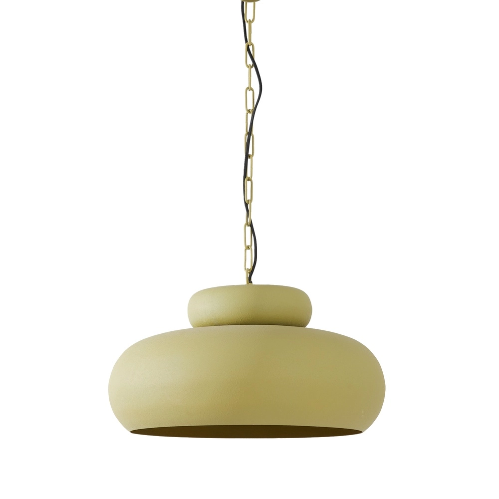 Lampe suspendue Neiva Ø 46cm - vert olive - 1x E27