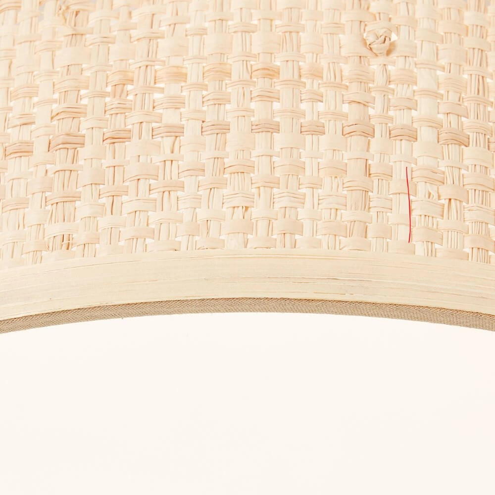 Plafonnier Zoe blanc avec couleur naturelle Brilliant 4004353421617