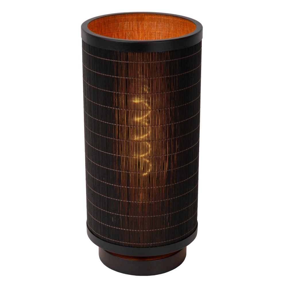 Lampe de table Tagalog Ø 15 cm de noir Lucide 5411212211637