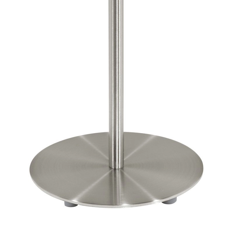 Lampe de table Pasteri 40 cm gris avec chrome mat Eglo 9002759315962