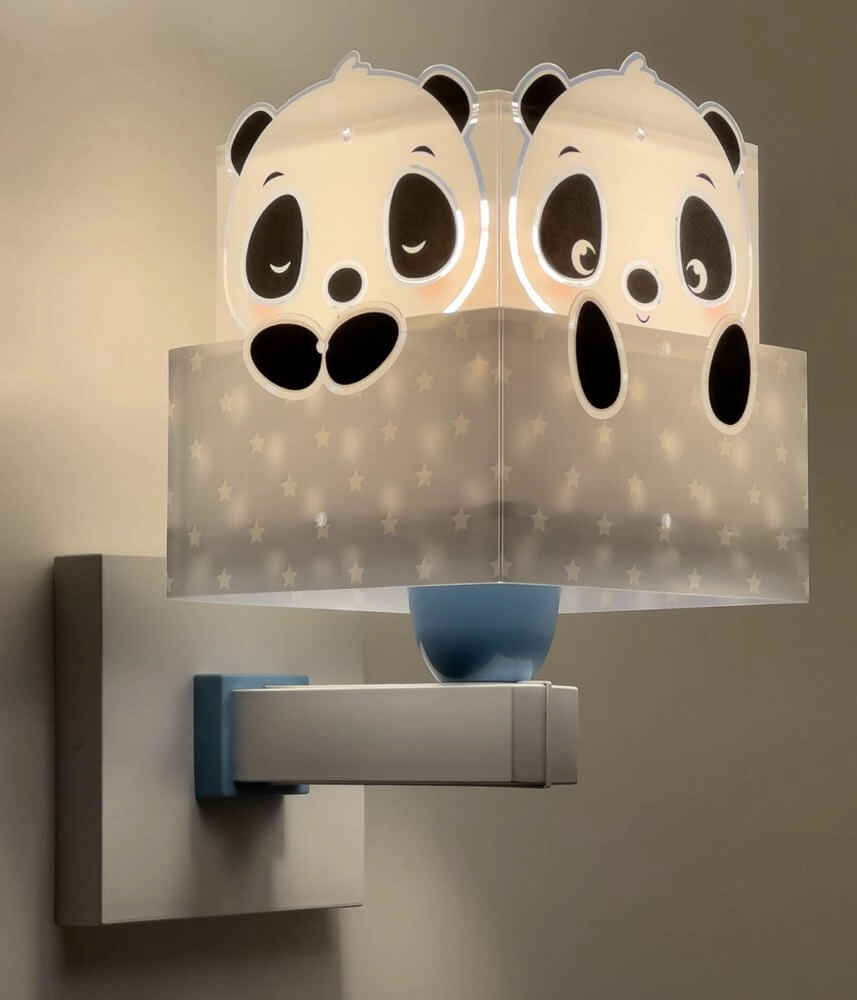 Applique chambre d'enfant Panda bleu doux Dalber 8420406001456