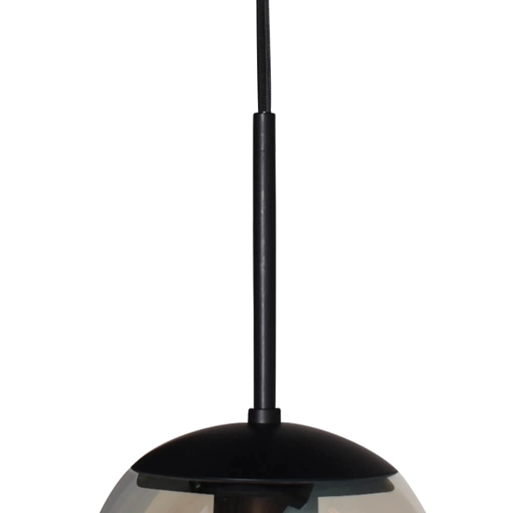 Lampe suspendue Lava 1x verre doré Ø 22,5cm Masterlight 8718121285948