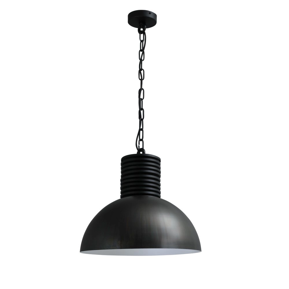 Lampe à suspension Industria Gunmetal 40