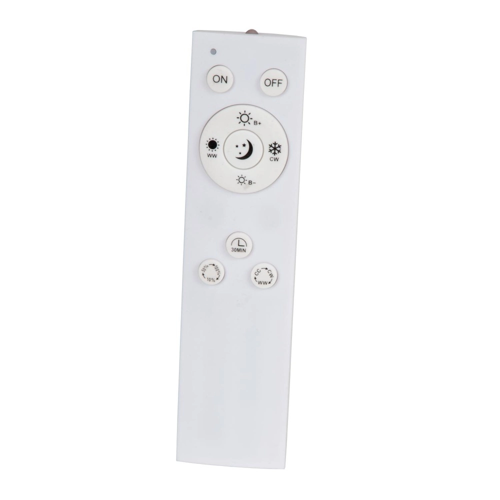 Éclairage ovale de plafond Elly noir 24W Lucide 5411212071811