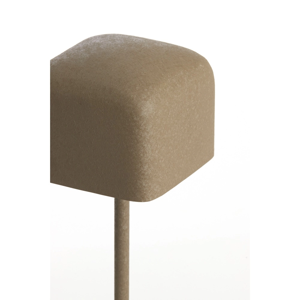 Lampe de chevet Elenie 15x15cm - brun foncé mat Light & Living 8717807818807